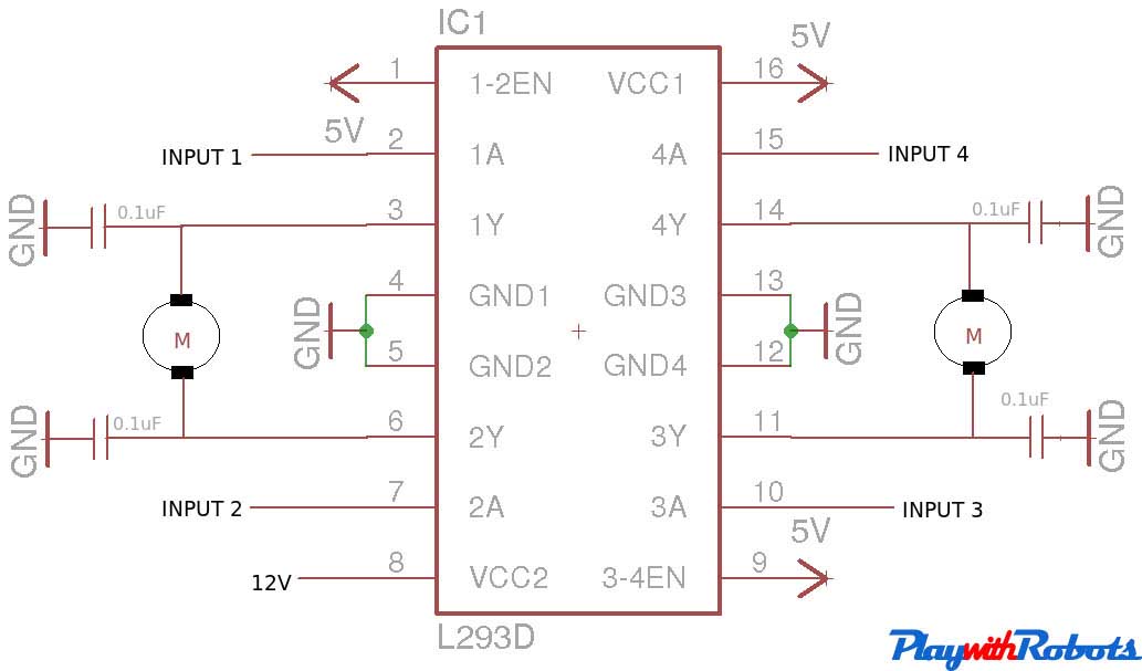 l293d motor driver circuit pdf