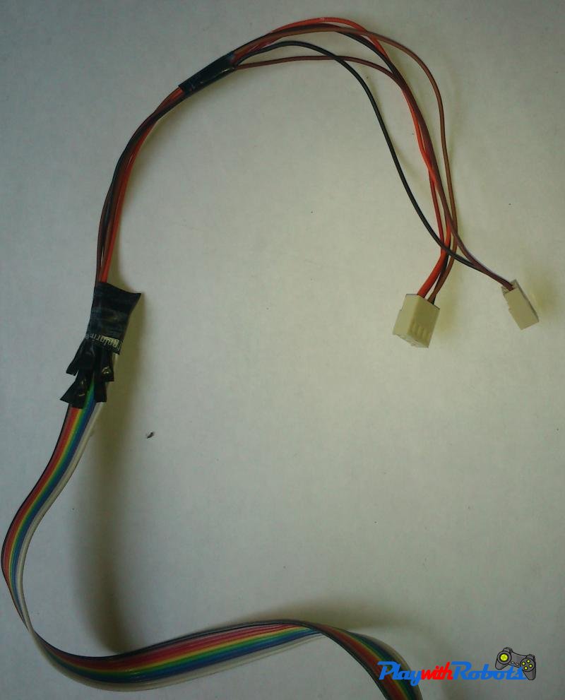 End Connection of ribbon wire